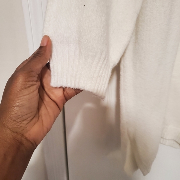 There Abouts Womens Red  and White Fair Isle Long Sweater Dress Size XL - Picture 3 of 5